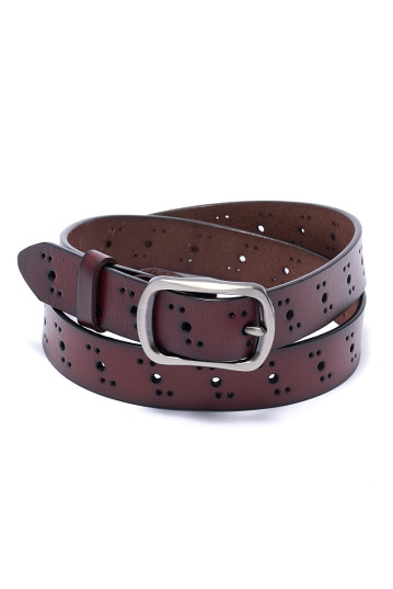 Ремінь жіночий Welfare L28180 D.BRN