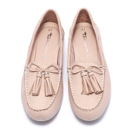 Мокасини жіночі Tamaris 1-1-24613-20 578 POWDER NUBUC