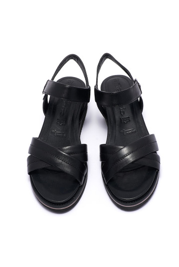 Босоніжки жіночі Tamaris 1-1-28225-20 003 BLACK LEATHER