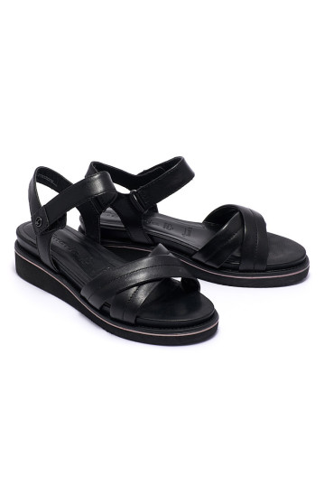 Босоніжки жіночі Tamaris 1-1-28225-20 003 BLACK LEATHER