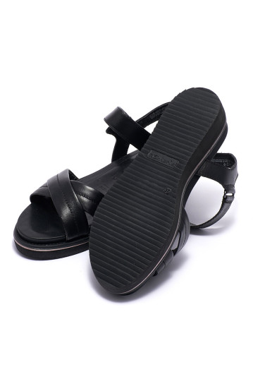 Босоніжки жіночі Tamaris 1-1-28225-20 003 BLACK LEATHER