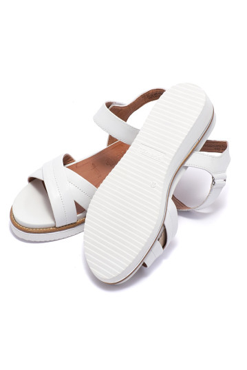 Босоніжки жіночі Tamaris 1-1-28225-20 117 WHITE LEATHER
