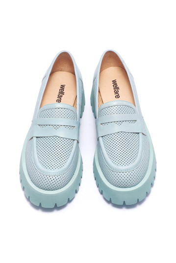 Лоферы женские Welfare 770344111/L.BLUE/46