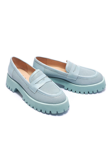 Лоферы женские Welfare 770344111/L.BLUE/46