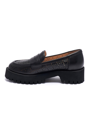 Лоферы женские Welfare 770344111/BLK/46