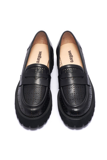 Лоферы женские Welfare 770344111/BLK/46
