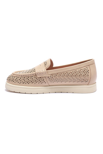 Лоферы женские Welfare 770284111/BEIGE/46