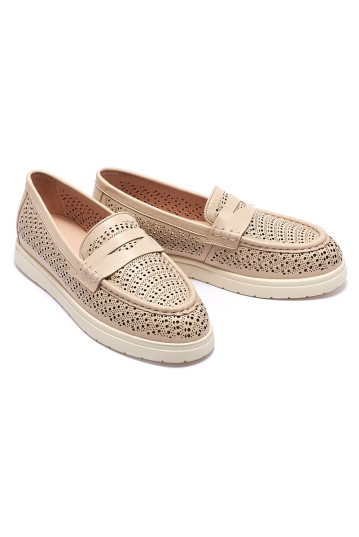 Лоферы женские Welfare 770284111/BEIGE/46