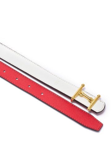 Ремень женский Welfare LU-12 RED/WHITE