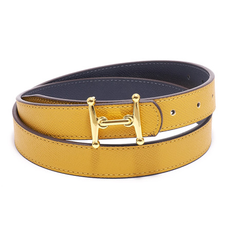 Ремінь жіночий Welfare LU-12 YELLOW/D.BLUE