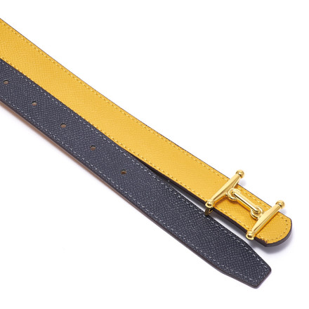 Ремінь жіночий Welfare LU-12 YELLOW/D.BLUE