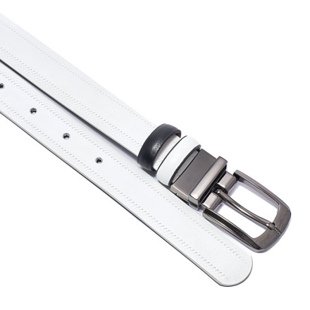 Ремінь жіночий Welfare LU-17 BLK/WHITE