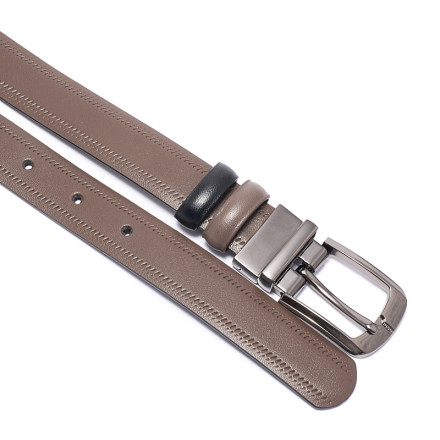 Ремінь жіночий Welfare LU-17 GREY/BLK