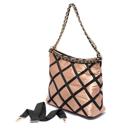 Сумка женская Welfare 8862 L.PINK/BLK