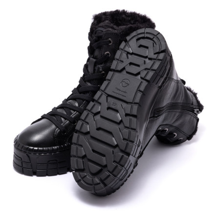 Черевики жіночі Tamaris 1-1-26841-41 003 BLACK LEATHER