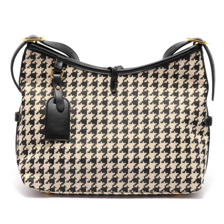 Жіноча сумка Welfare 3068 BLK/BEIGE