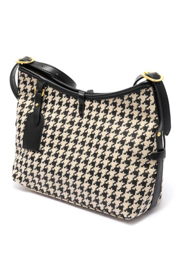 Жіноча сумка Welfare 3068 BLK/BEIGE