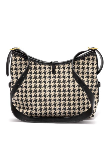 Жіноча сумка Welfare 3068 BLK/BEIGE