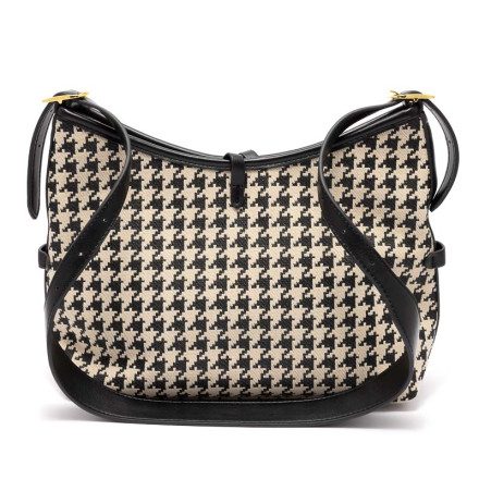 Жіноча сумка Welfare 3068 BLK/BEIGE