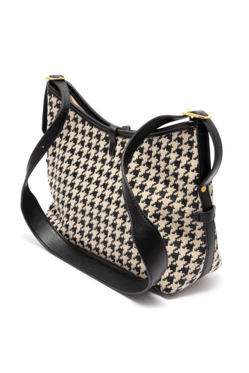 Жіноча сумка Welfare 3068 BLK/BEIGE