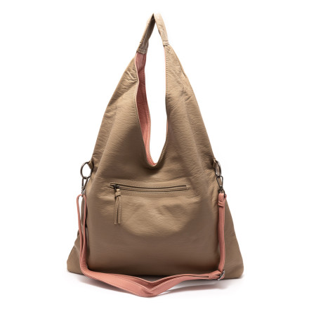 Жіноча сумка Welfare 68849 KHAKI/PINK