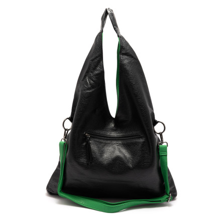 Жіноча сумка Welfare 68849 BLK/GREEN