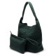 Жіноча сумка Welfare 8089L D.GREEN
