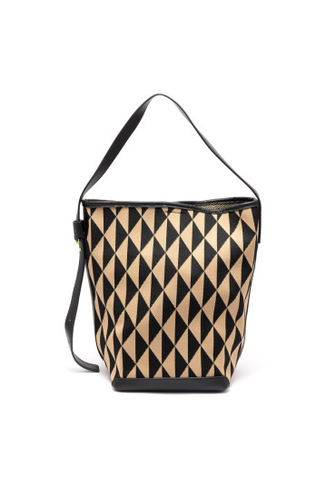 Жіноча сумка Welfare 5023 BLK/BRN