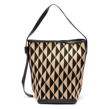 Жіноча сумка Welfare 5023 BLK/BRN