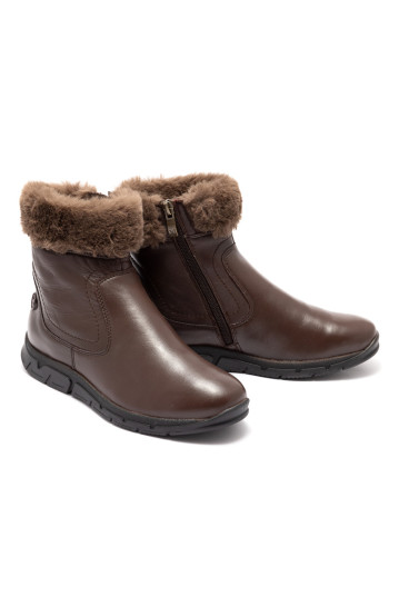 Черевики жіночі Caprice 9-26300-41 337 DK BROWN NAPPA