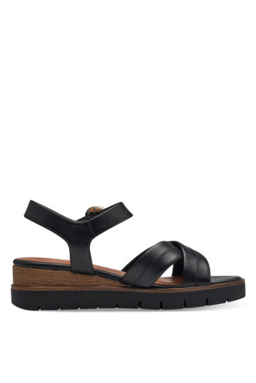 Босоножки женские Tamaris 1-28202-42 003 BLACK LEATHER