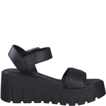 Босоніжки жіночі Tamaris 1-28712-42 003 BLACK LEATHER