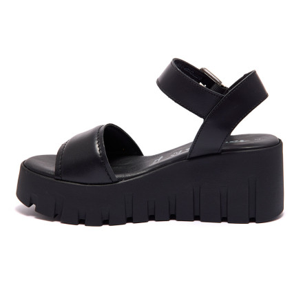 Босоніжки жіночі Tamaris 1-28712-42 003 BLACK LEATHER