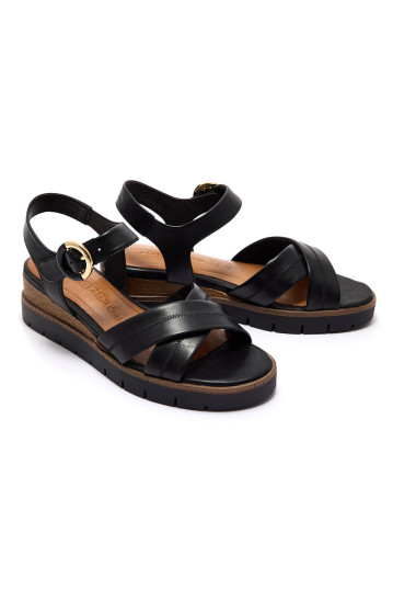 Босоножки женские Tamaris 1-28202-42 003 BLACK LEATHER