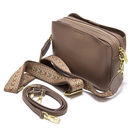 Жіноча сумка Welfare 82002 GREY(ВЛ 2024)