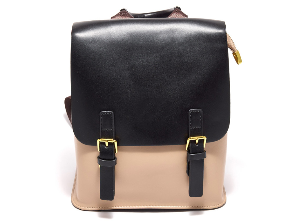 Жіноча сумка Welfare 501 BEIGE/BLK