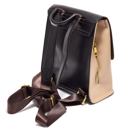 Жіноча сумка Welfare 501 BEIGE/BLK