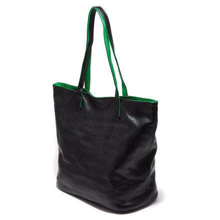 Жіноча сумка Welfare 66848 BLK/GREEN