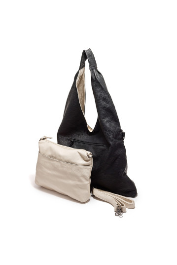 Жіноча сумка Welfare 66849 BLK/BEIGE