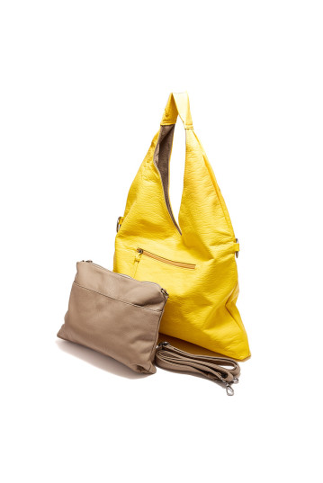 Жіноча сумка Welfare 66849 YELLOW/KHAKI