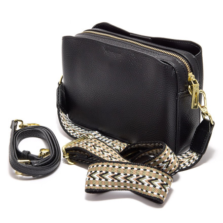 Жіноча сумка Welfare 82002 BLK(ВЛ 2024)