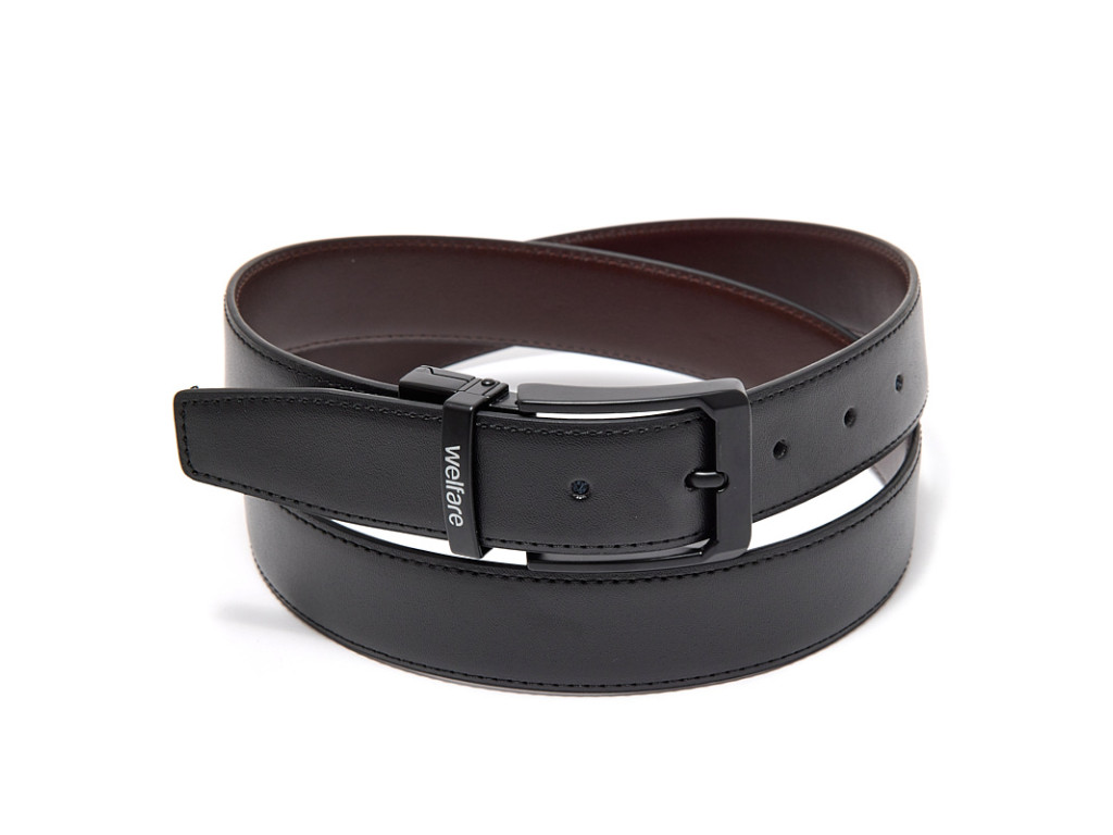 Ремінь чоловічий Welfare AG32 BLK/BRN