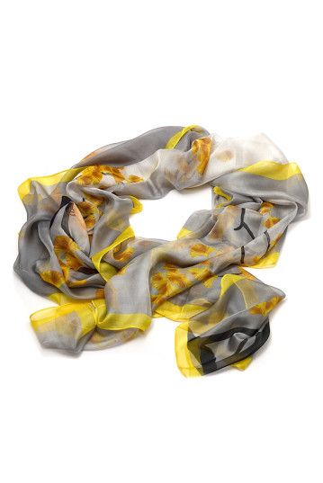 Шарф жіночий Welfare CA03 GREY/YELLOW