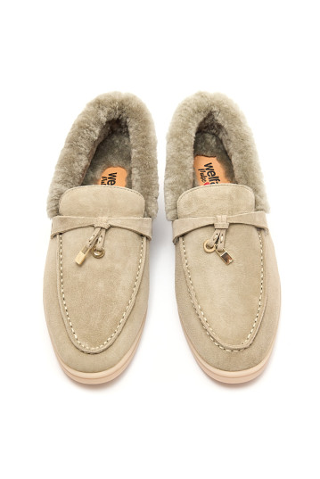 Лоферы женские Welfare Pulse 520901143/KHAKI/49
