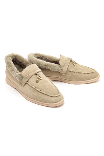 Лоферы женские Welfare Pulse 520901143/KHAKI/49