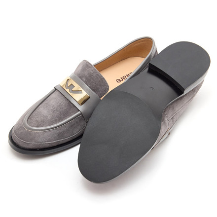 Лоферы женские Welfare 481331141/D.GREY/49