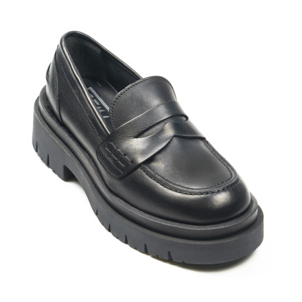 Лоферы женские STM (ITALY) 948 NERO