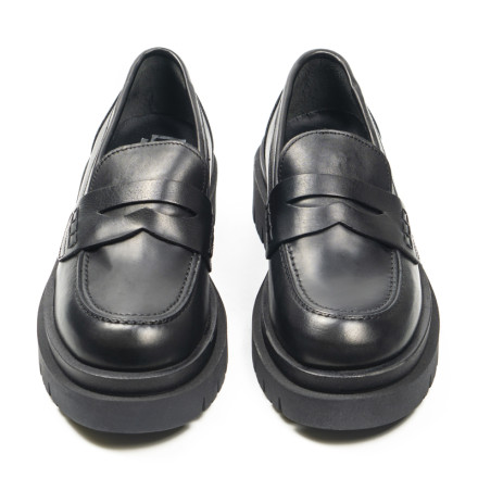 Лоферы женские STM (ITALY) 948 NERO