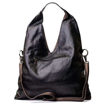 Жіноча сумка Welfare 66849 BLK/BRONZE
