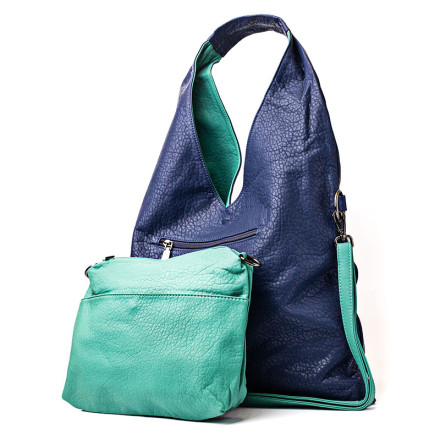 Жіноча сумка Welfare 66849 D.BLUE/L.BLUE